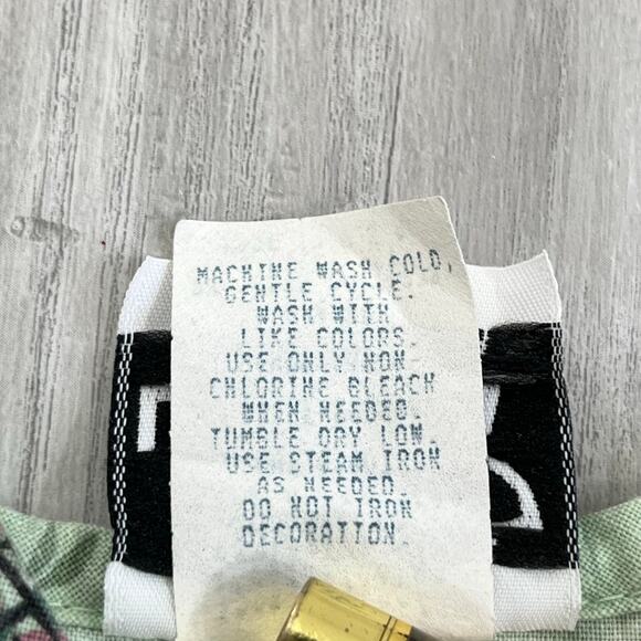 Vintage Jo Lene Floral Rose Lace Bow Dainty Girly Newborn Green Dress 0-3 Months - Picture 8 of 8